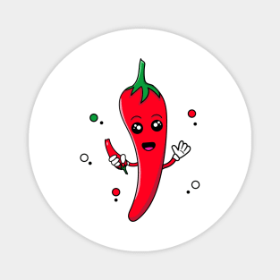 cartoon chili cute Magnet